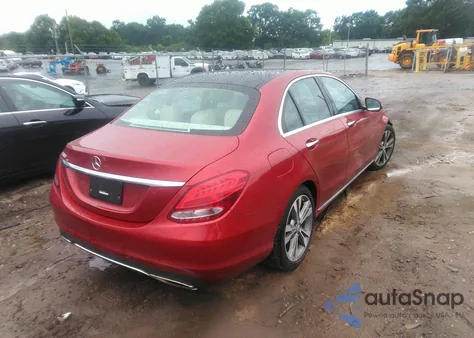 2017 Mercedes-Benz C 300 Luxury/Sport from USA, damaged, VIN WDDWF4JB1HR236878